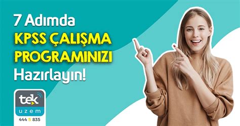 KPSS İçin Kendi Çalışma Programınızı Hazırlayın