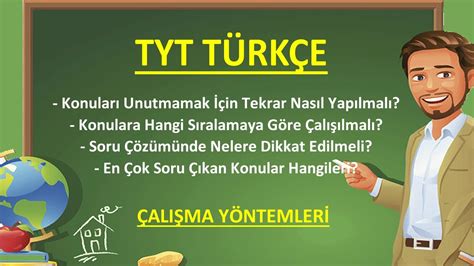 TYT Türkçe Sınavına Nasıl Çalışmalıyız?